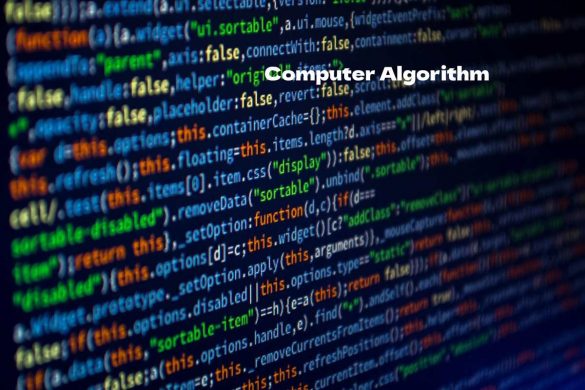 Computer Algorithm