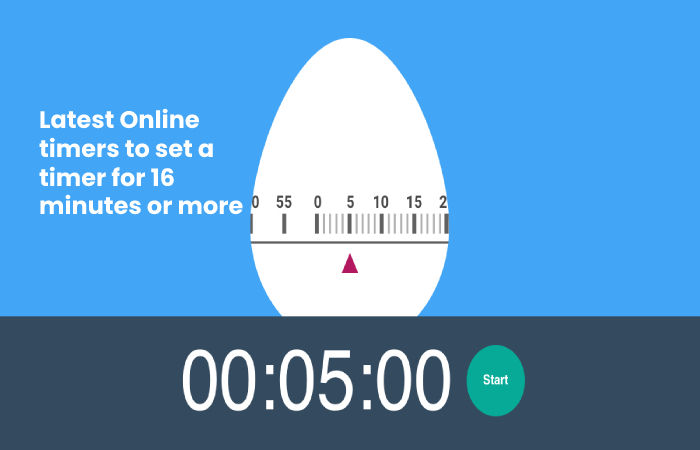 Latest Online timers to set a timer for 16 minutes or more