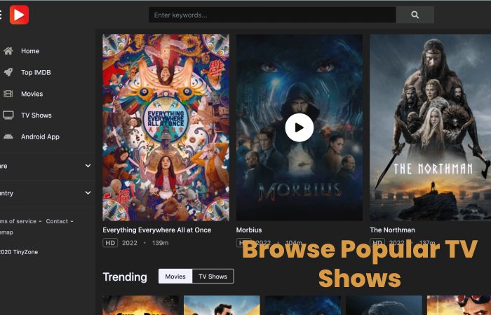 Browse Popular TV Shows
