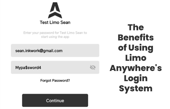 limo anywhere login