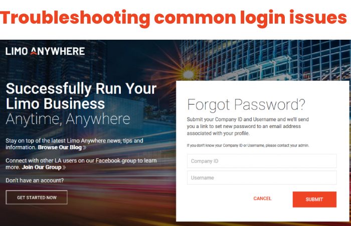 Troubleshooting common login issues