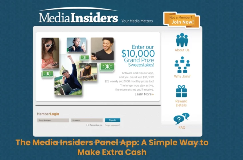  The Media Insiders Panel App: A Simple Way to Make Extra Cash