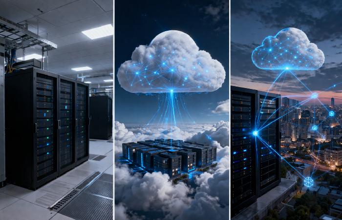 cloud on premise and hybrid infrastructure environments