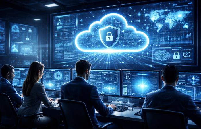 cloud computing platform protecting stored data