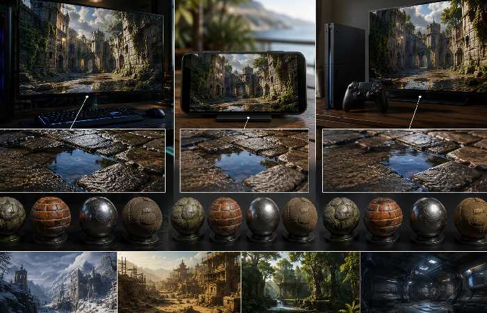 Comparison of modern GPU texture compression workflows