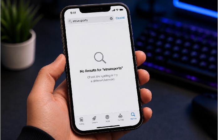 iPhone App Store search with unclear app results