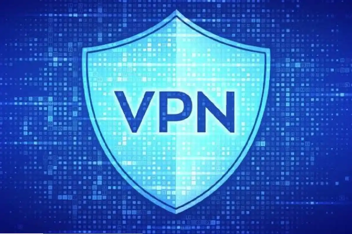 VPN shield icon representing online security and privacy
